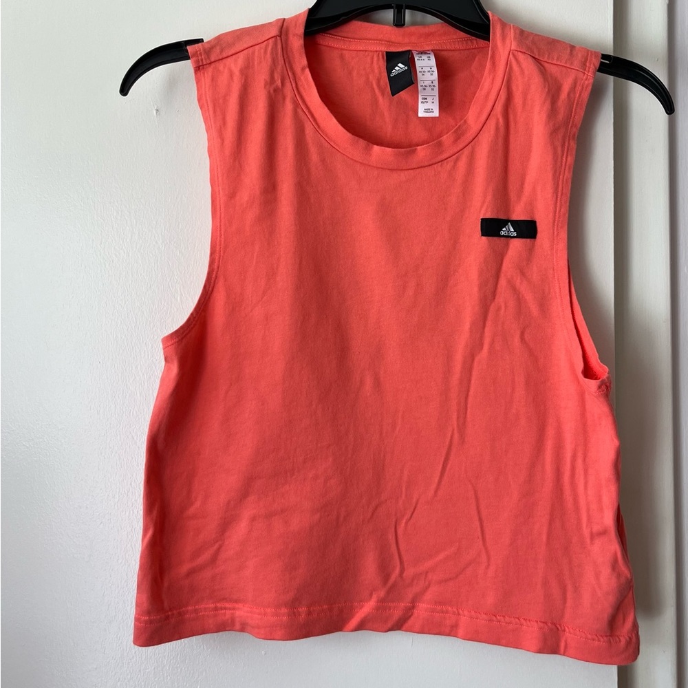 Adidas women, boyfriend tank top crop
